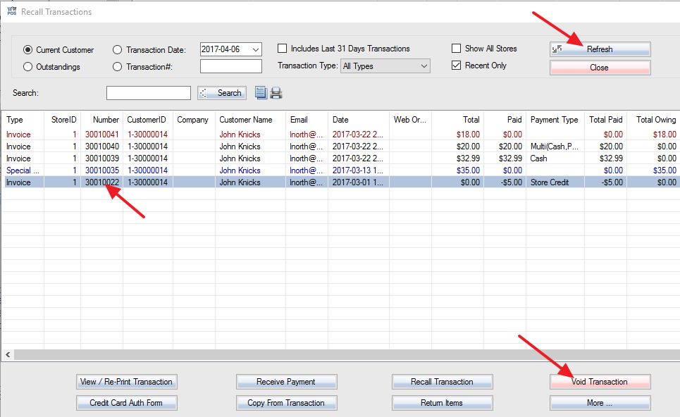 ProPay: How to Void a Transaction