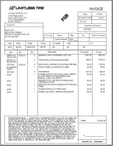 Custom Designed Invoice Layout - WooPOS Support