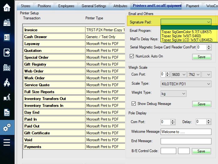 Topaz Signature Pad Software