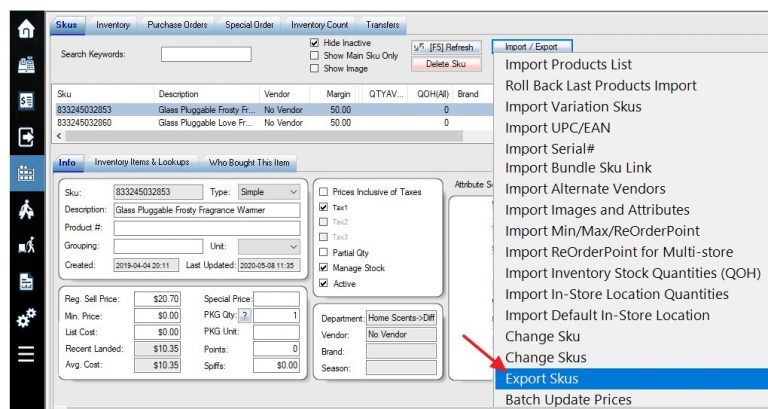 Importing Product SKU List From Excel or CSV - WooPOS Support